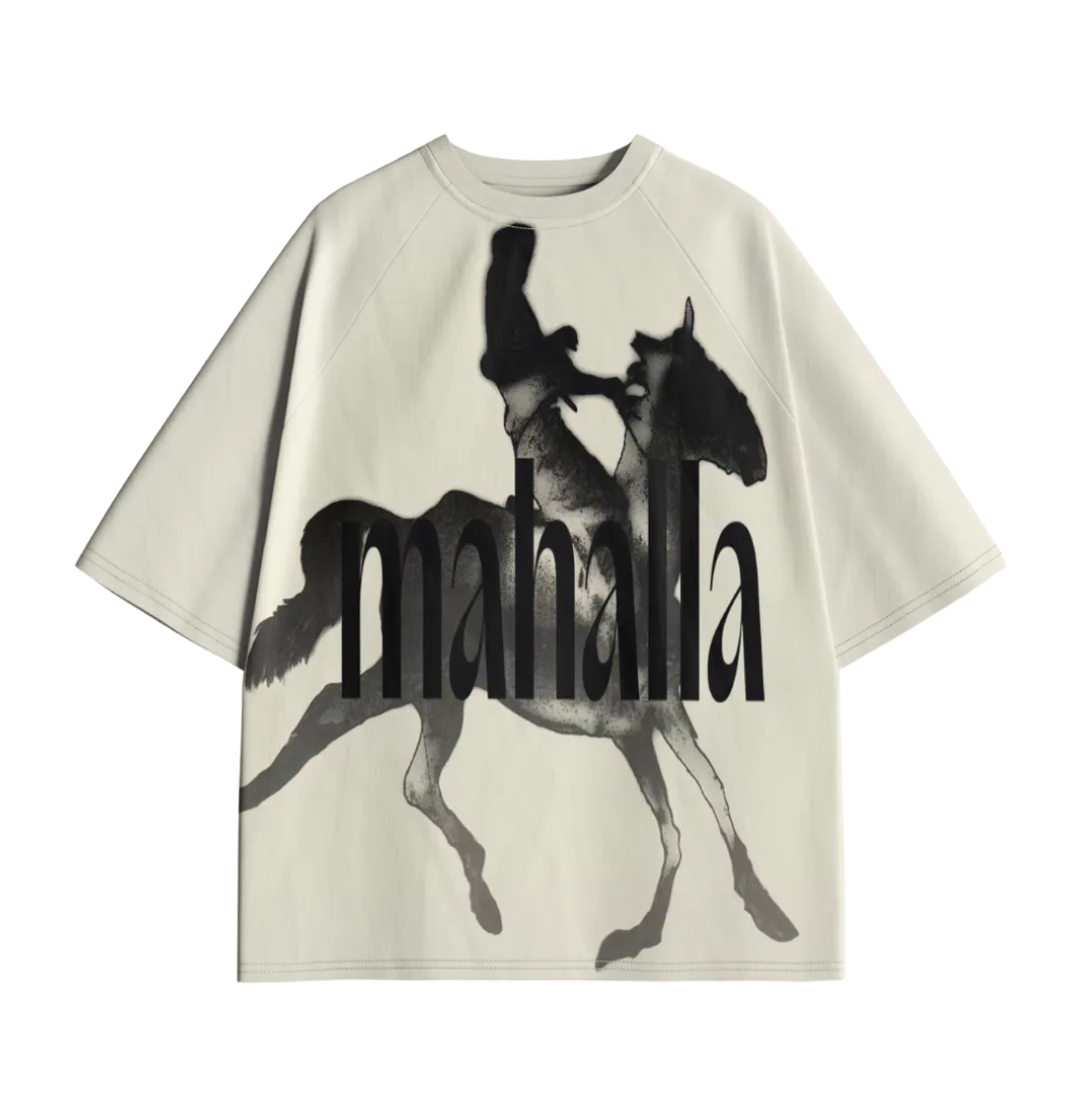 horseman with a head