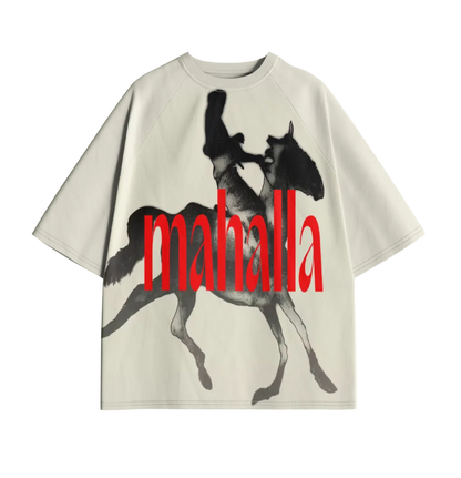 horseman with a head