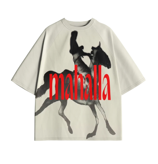 horseman with a head