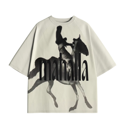 horseman with a head