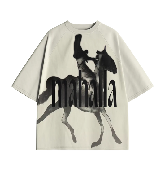 horseman with a head